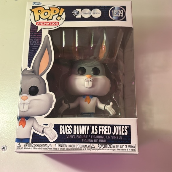 Warner Bros. Bugs as Fred Jones Funko Pop - Picture 2 of 5